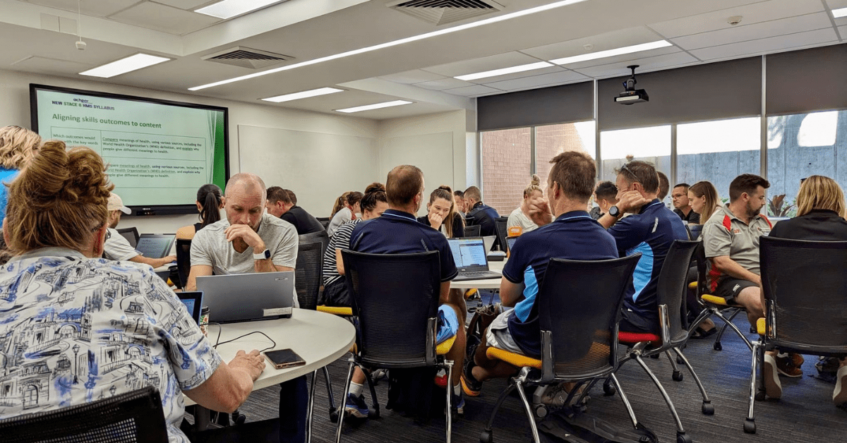 HMS professional learning workshop