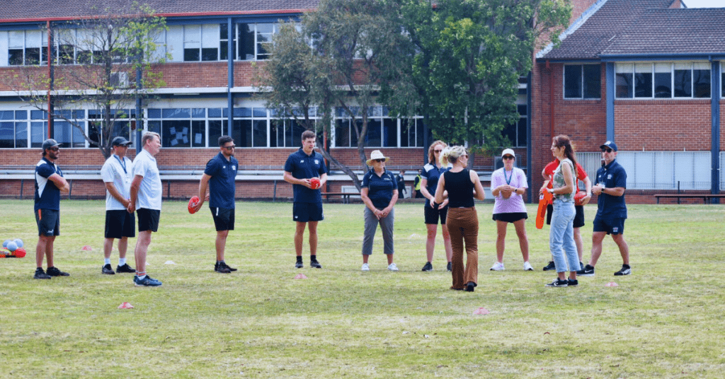 AFL workshop at PDHPE conference